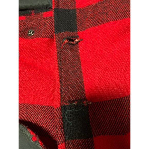 Carters Red & Black Buffalo Plaid Vintage Hunting Jacket M** - Picture 3 of 10